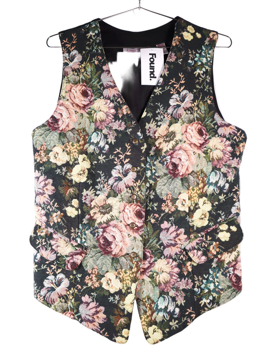 Karen Scott Floral Vest Tops