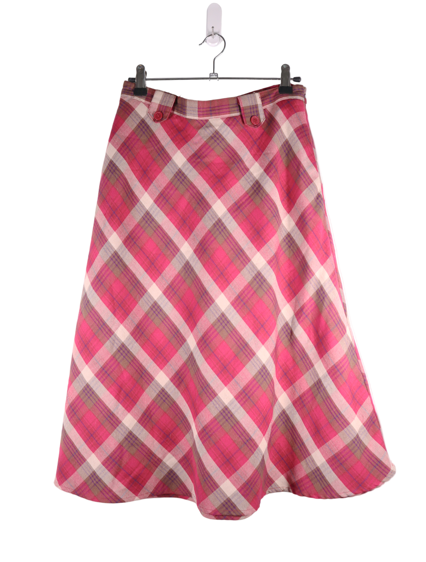 Christopher & Banks plaid midi-skirt Skirt